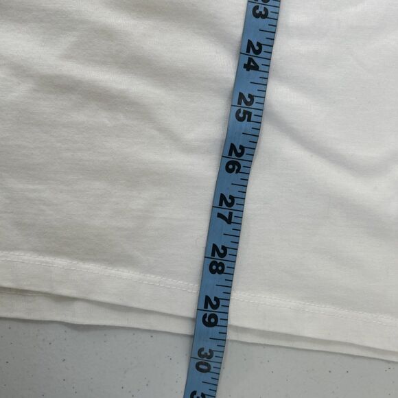 Levis Shirt Mens Large White Crew‎ Relaxed Preppy Minimalist - Picture 7 of 7